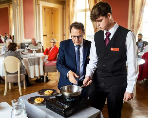 Service chateau des vaux restaurant