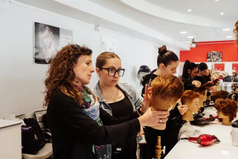 Une journée avec Chloé, CAP Coiffure