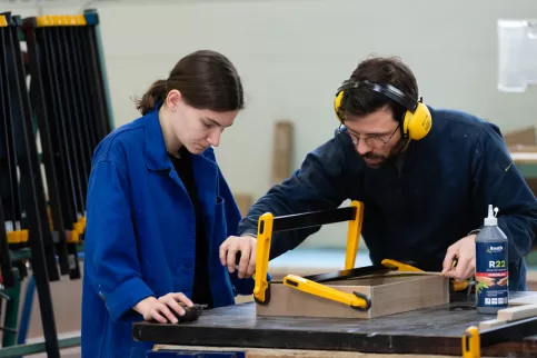 Atelier de menuiserie