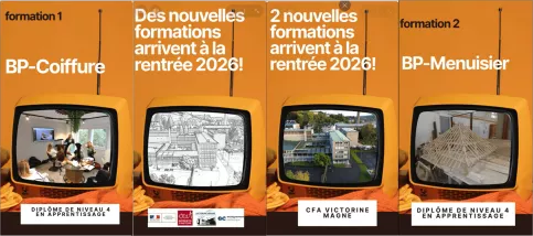 Annonce d'ouverture de formations